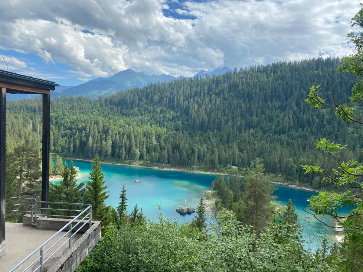 Dachwohnung in der Mitte von Laax-Dorf Exterior foto