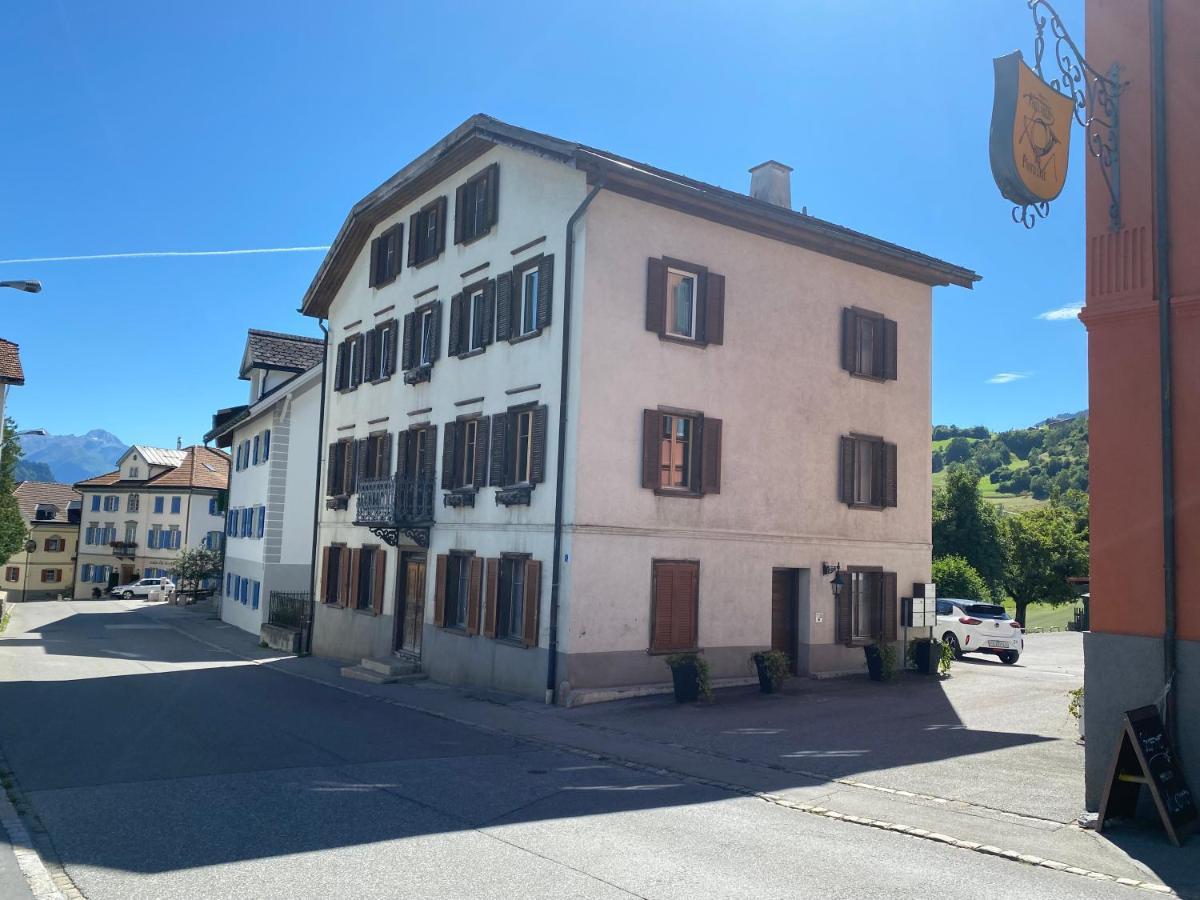 Dachwohnung in der Mitte von Laax-Dorf Exterior foto